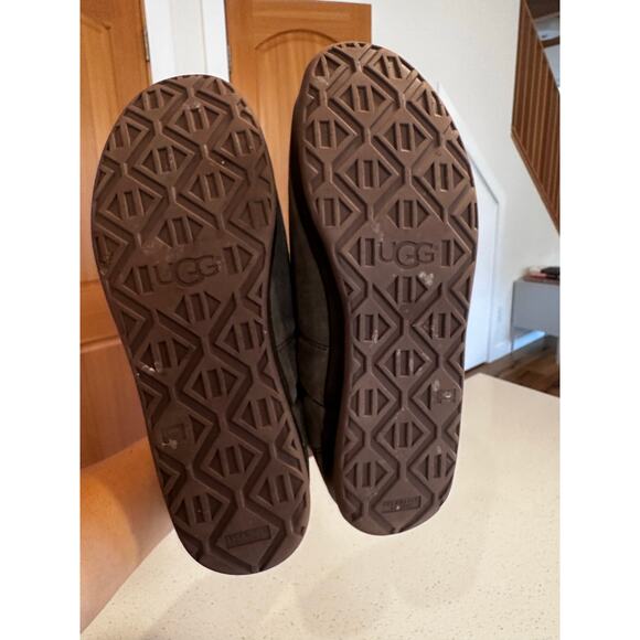 UGG HANZ SLIPPER OLIVE GREEN MENS US 10 EU 43 - Picture 4 of 6